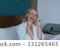 poor eyesight woman wearing glasses age confident asian woman showing thumb up in approval, recommending, like smth good, standing over white background 131265465