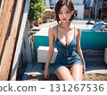 woman traveling abroad 131267536