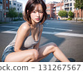 Young lady's portrait 131267567