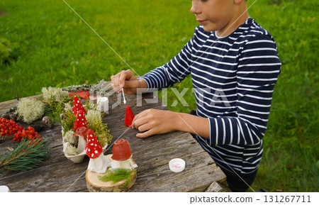 Creative reuse of paper and natural materials in kids crafts that celebrate childhood wonder. Creative reuse of paper and natural materials in kids crafts that celebrate childhood wonder. 131267711