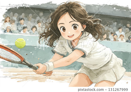 Miyu Series: High School Tennis Club Smash Up 131267999