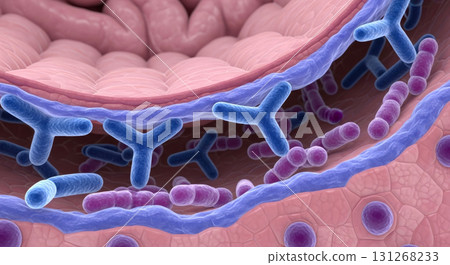 乳酸菌、雙歧桿菌、丁酸菌在體內發揮作用 131268233