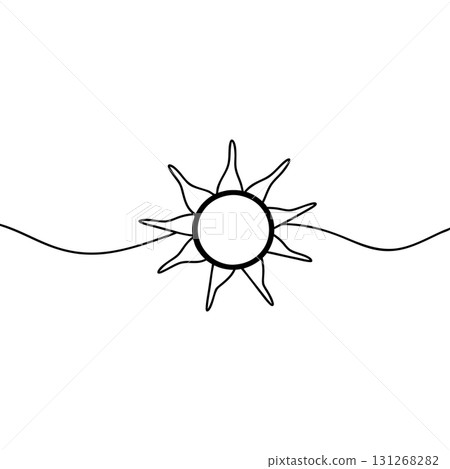 Star Continuous One Line Drawing Vector. Minimalist Rating and Favorite Symbol Vector Icon. 131268282
