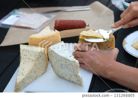Different types of cheese Different types of cheese 131268805