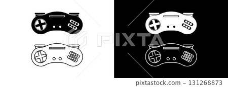 Game controller icon. Game controller icon. 131268873