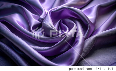Dark purple cloth drape 131270191