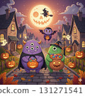 Halloween background illustration Halloween background illustration 131271541