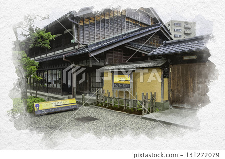 水彩畫風格金澤市長町石川縣金澤市老鋪紀念館 131272079
