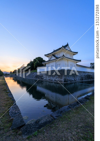 京都二條城夜景(京都府京都市中京區) 京都二條城夜景(京都府京都市中京區) 131272898