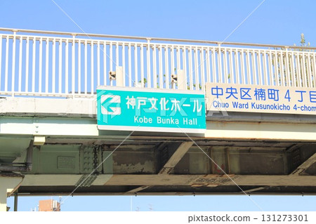 Kobe Cultural Hall information board 131273301