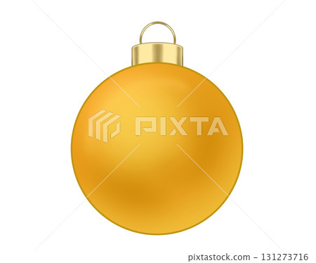Golden Christmas ball ornaments Golden Christmas ball ornaments 131273716