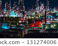 ENEOS和歌山煉油廠的夜景 131274006