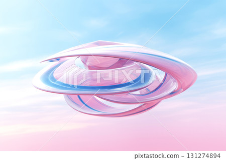 Discover a mesmerizing blend of pastels in this abstract digital art Discover a mesmerizing blend of pastels in this abstract digital art 131274894