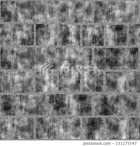 Brick background. Grunge filter. Monochrome particles abstract for wallpaper or background copy mask for photo editor. 131275547