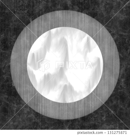 Realistic Illustration of metal porthole of round shape. Grunge filter. Realistic Illustration of metal porthole of round shape. Grunge filter. 131275871