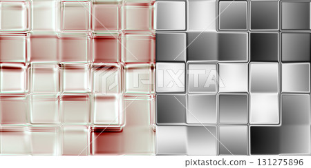 Pattern of glass block wall. Glass background via an alpha channel. Pattern of glass block wall. Glass background via an alpha channel. 131275896
