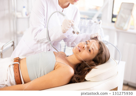 Beauty procedure to European girl Beauty procedure to European girl 131275930