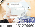 社群網路聊天應用程式圖片素材 131276660