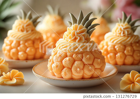 cake, pineapple, food 131276729