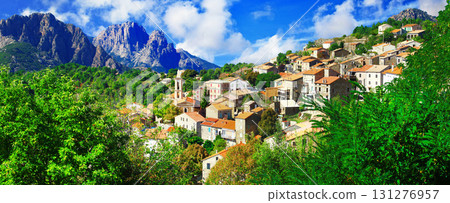 stunning mountain villages of Corsica - Evisa 131276957