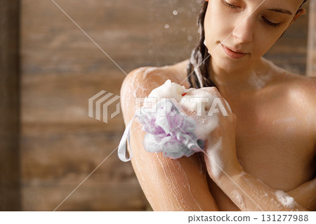 Indulge in a Serene Shower Experience Enhanced with Luxurious Lathering Soap for Bathing Bliss Indulge in a Serene Shower Experience Enhanced with Luxurious Lathering Soap for Bathing Bliss 131277988