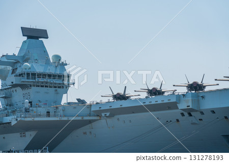 英國航空母艦威爾斯親王號 131278193