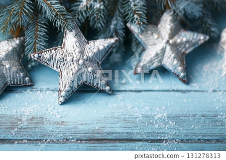 Christmas, New Year home decor. Empty white wall mock up with green fir branches in a vase on a white table. Mock up for displaying works Christmas, New Year home decor. Empty white wall mock up with green fir branches in a vase on a white table. Mock up for displaying works 131278313