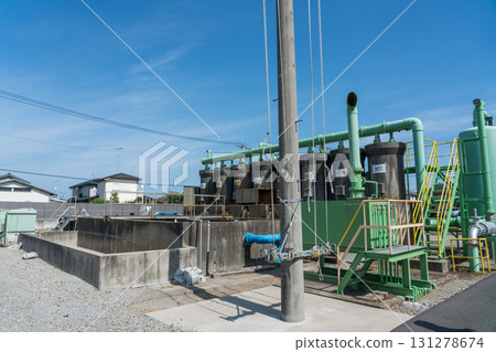 氣鹽水分離池和沈砂池 氣鹽水分離池和沈砂池 131278674