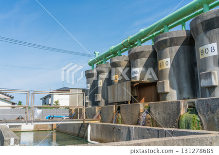 氣鹽水分離池和沈砂池 氣鹽水分離池和沈砂池 131278685