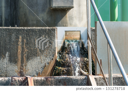 氣鹽水分離池和沈砂池 氣鹽水分離池和沈砂池 131278718