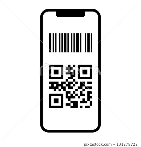 Cashless payment via smartphone 131279722