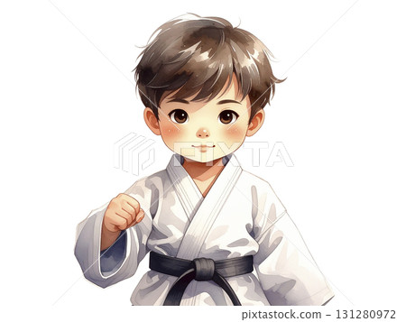 Martial artist AI-generated image 131280972