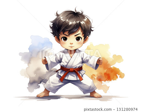 Martial artist AI-generated image Martial artist AI-generated image 131280974