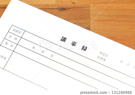 Minutes - Create meeting minutes to share the contents of the meeting after the meeting 131280988