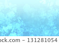 Fantastic sea foam blue texture background 131281054