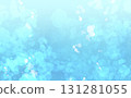 Fantastic sea and glowing foam blue texture background 131281055