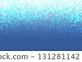 Gradient background with blue square light pouring down 131281142