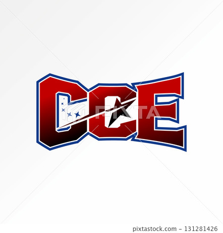Logo design graphic concept creative premium vector stock image top sell letter CCE font straight sport game star monogram typography brand graffiti Logo design graphic concept creative premium vector stock image top sell letter CCE font straight sport game star monogram typography brand graffiti 131281426