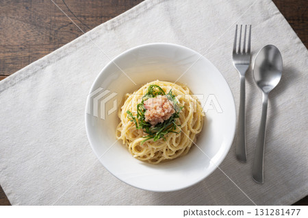 Mentaiko Spaghetti 131281477