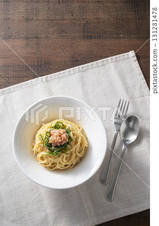 Mentaiko Spaghetti 131281478