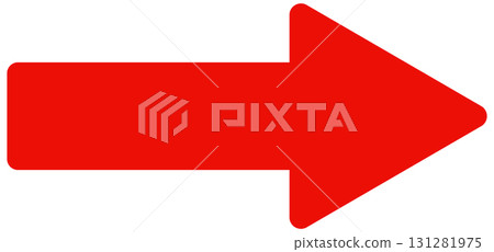 簡單的箭頭圖標 簡單的箭頭圖標 131281975