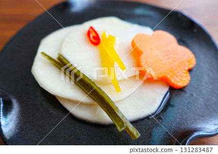新年菜—醬醃蘿蔔 131283487
