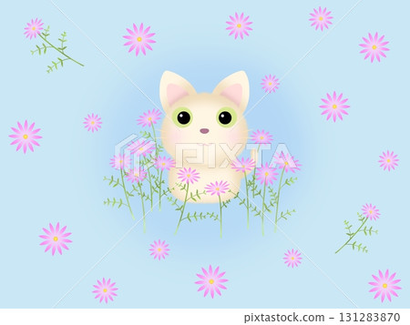 白貓背景E-3 白貓背景E-3 131283870
