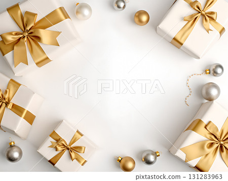 白色禮盒日本聖誕裝飾球,傳統節日聖誕節日寬廣公告海新聞公告資料片 白色禮盒日本聖誕裝飾球,傳統節日聖誕節日寬廣公告海新聞公告資料片 131283963