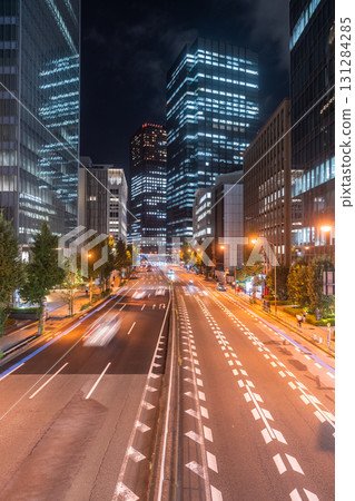 [東京] 東京市中心辦公區夜景 131284285