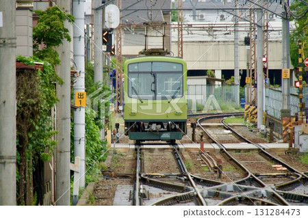 睿山電鐵通過鐵路道口 131284473