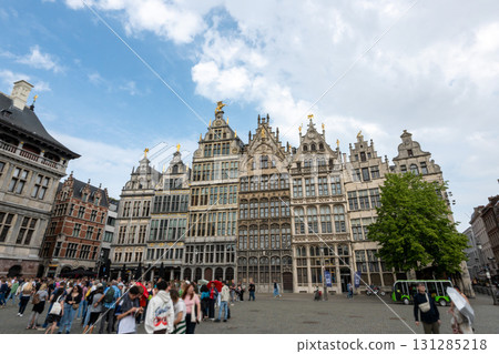 Market Square and Guild Houses, Antwerp, Belgium Market Square and Guild Houses, Antwerp, Belgium 131285218