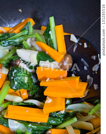 Fried vegetables Fried vegetables 131285516