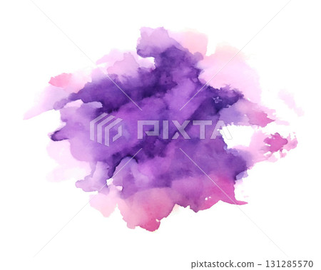 brush stroke watercolor paint splatter texture background design 131285570