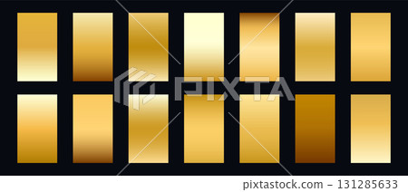 collection of golden gradient palette kit banner collection of golden gradient palette kit banner 131285633